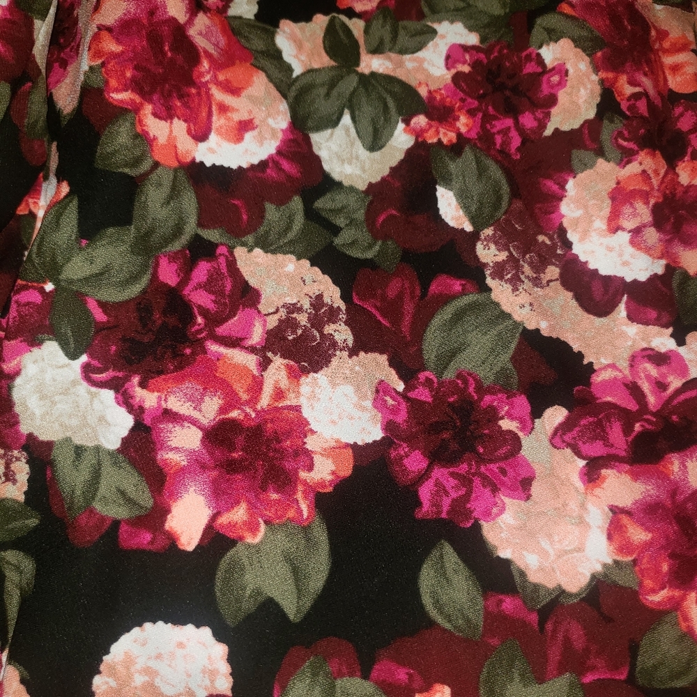 Banana Republic Blake Crop Floral Wide Leg Pants - Picture 6 of 6